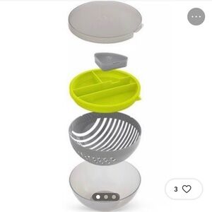 Pampered Chef Salad Cutting Bowl